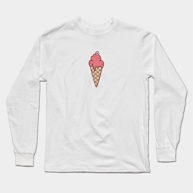 Strange ice cream Long Sleeve T-Shirt by OgyDesign